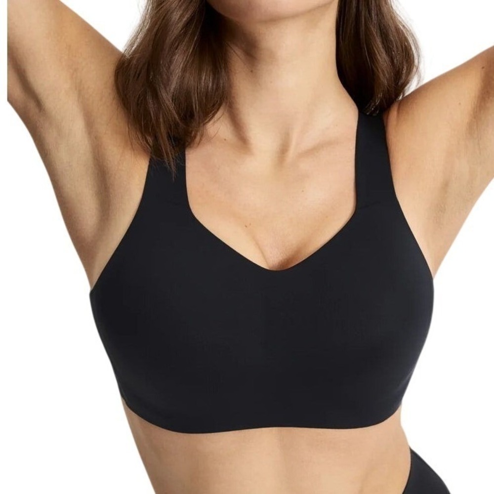 Knix Catalyst High Impact Sports Bra 40-42F 8+ Black Full Support Workout Sports